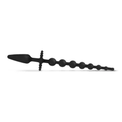 Plug Anal et Perles - Noir