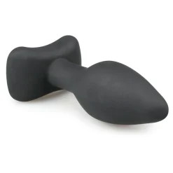 Plug anal noir en silicone - Small