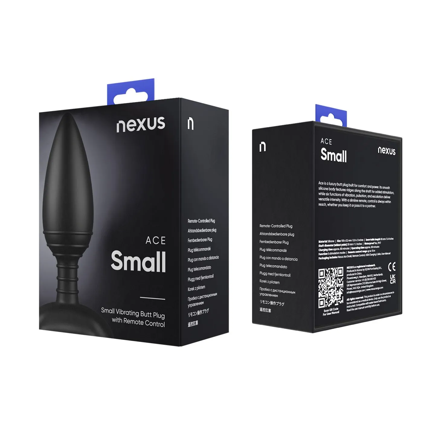 Plug anal vibrant Nexus Ace - Small