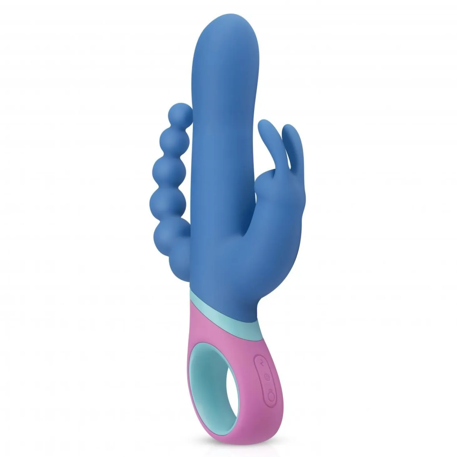 PMV20 - Vibro rabbit double "Vice" - Multicolore