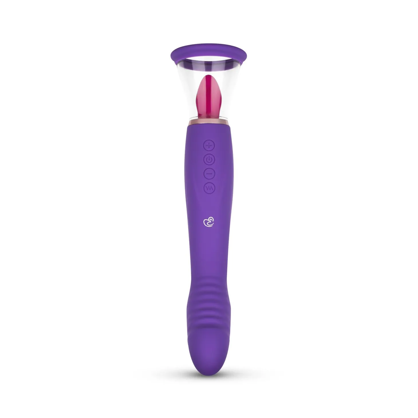 Pompe Pleasure Pump avec vibromasseur pour point G - Violet