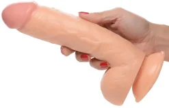 Pop Peckers - Poppin Dildo Réaliste Beige - 20cm