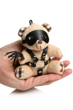 Porte-clés Teddy Bear bâillonné