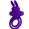 Pretty Love - Anneau pénien rabbit vibrant - Violet