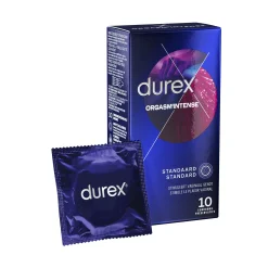Préservatifs Durex Orgasm Intense - 10 pièces