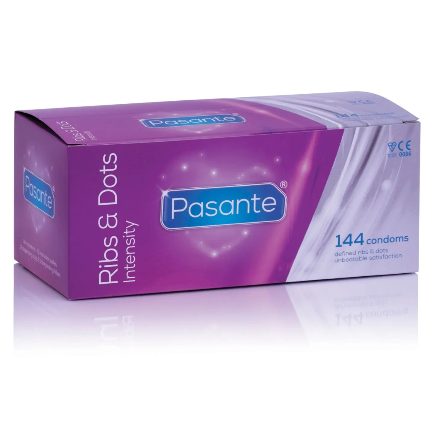 Préservatifs Ribs & Dots Pasante Intensity 144 pcs