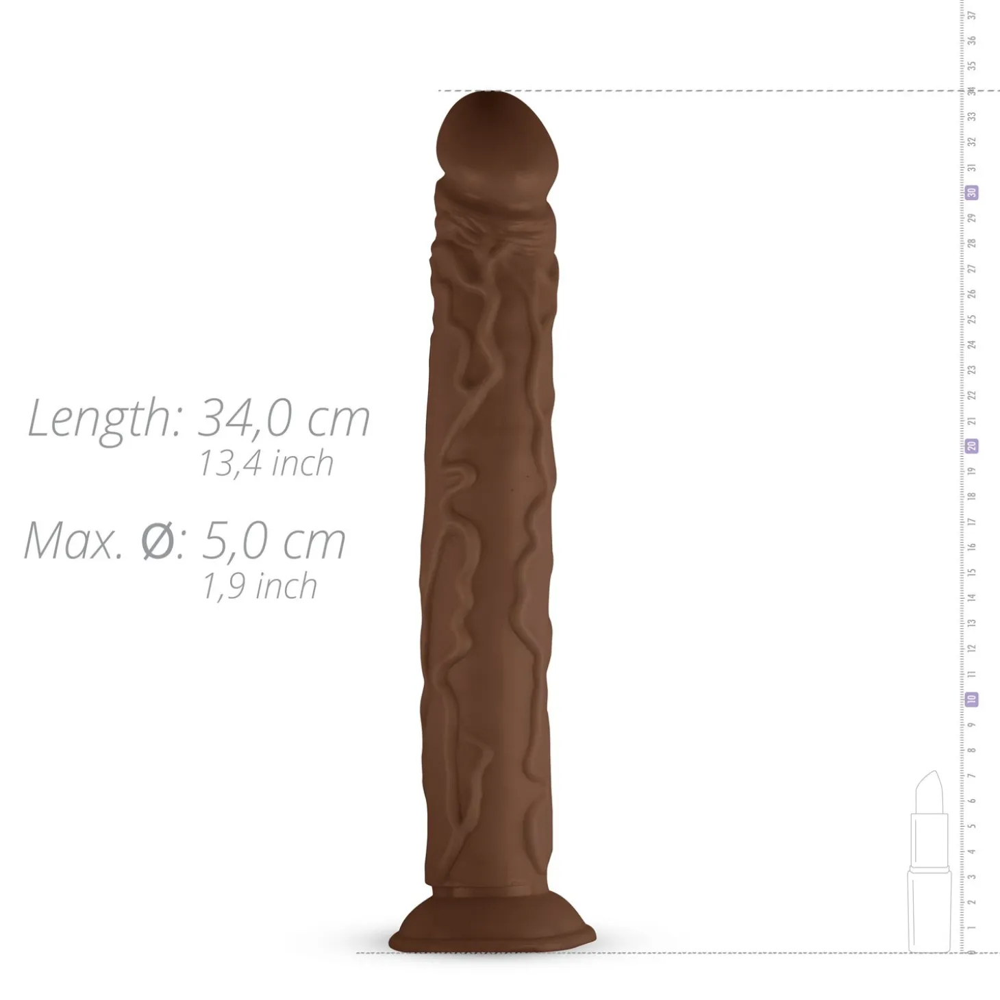 Real Fantasy - David Godemiché réaliste - 35 cm
