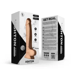 Real Fantasy Deluxe - Gode Réaliste Thermosensible Ashton - 21 cm