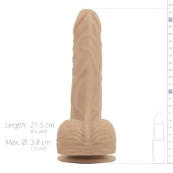 Real Fantasy - Ethan Godemichet Vibrant Chauffant - 19 cm