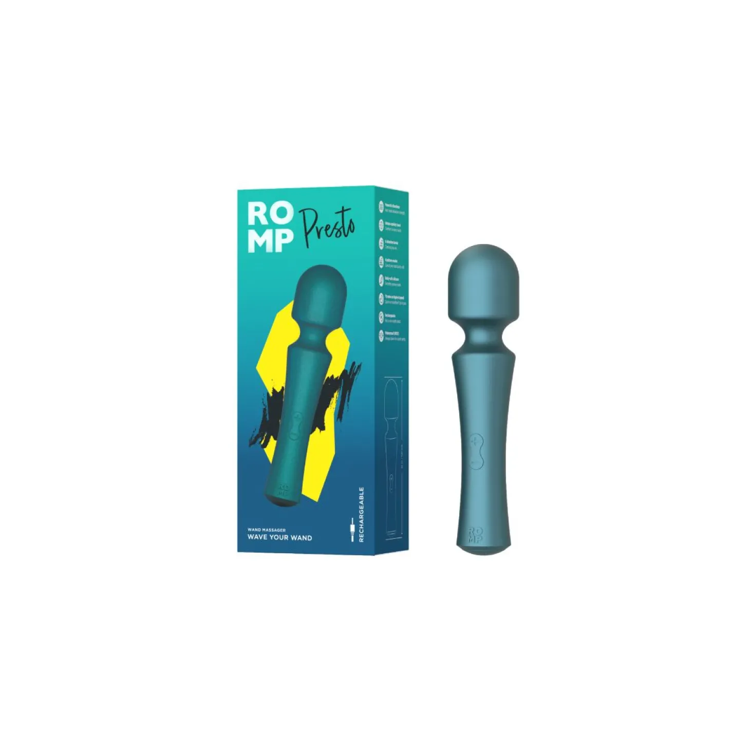 ROMP - Presto Mini Vibromasseur Magique - Vert