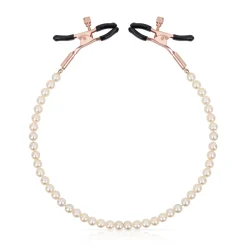 Rosy Gold - Pearls Pinces Tétons - Design Ajustable