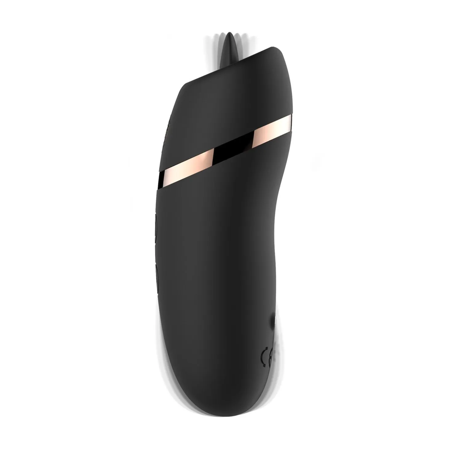 Rosy Gold – Stimulateur Léchage avec Boîtier Luxe – Noir