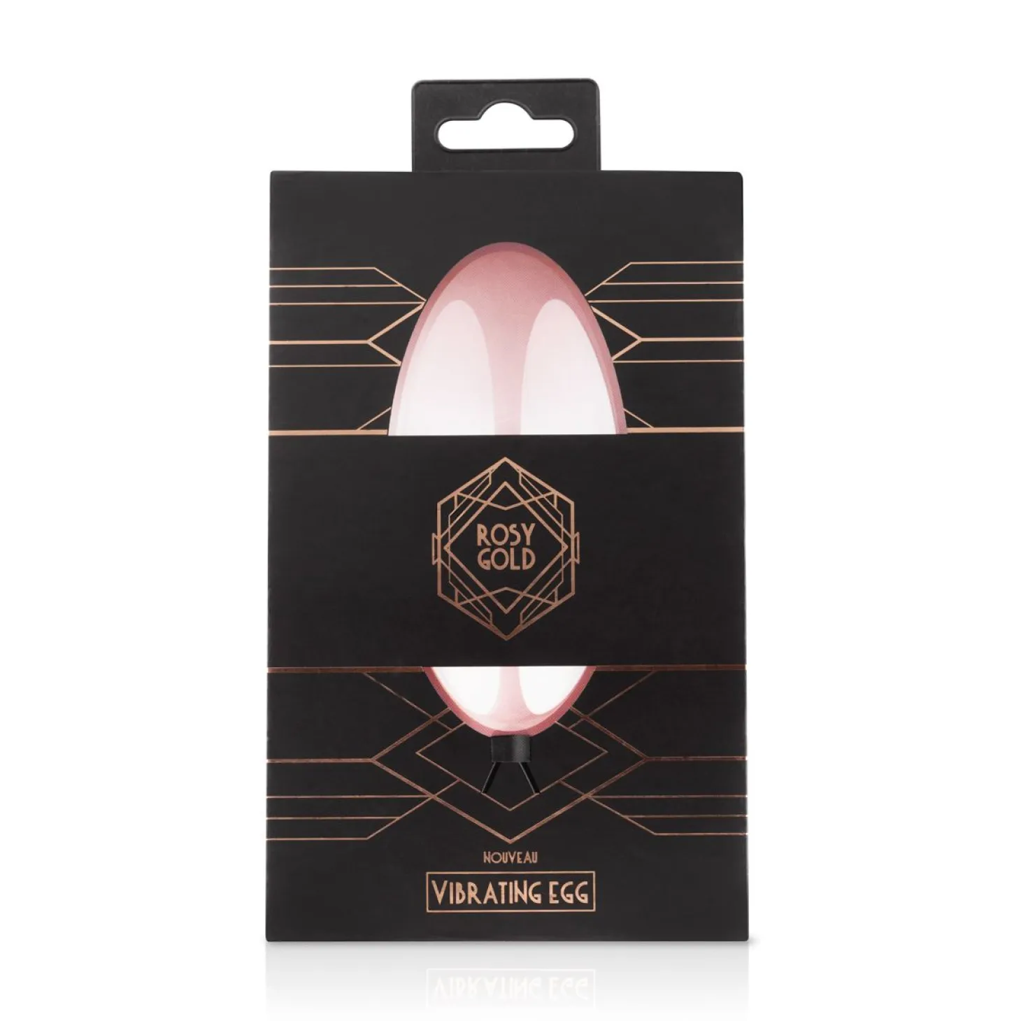 Rosy Gold - Œuf vibrant et télécommande - Rose cuivré