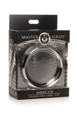 Sarge - Anneau pénien en métal - Diamètre intérieur 57 mm
