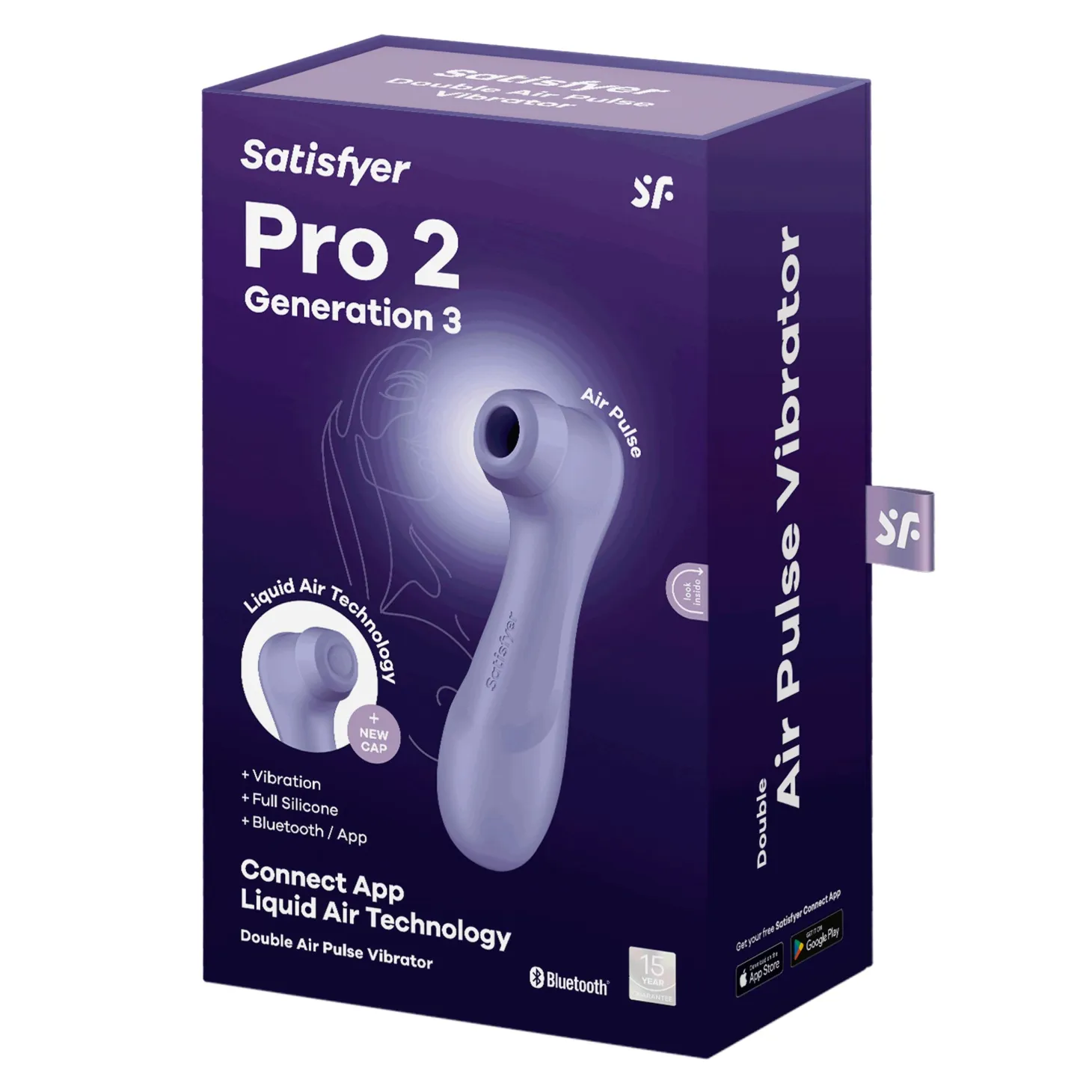 Satisfyer Pro 2 Génération 3 Connecté - Stimulateur clitoridien - Lilas