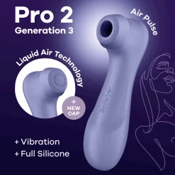 Satisfyer Pro 2 Génération 3 - Stimulateur clitoridien - Lilas