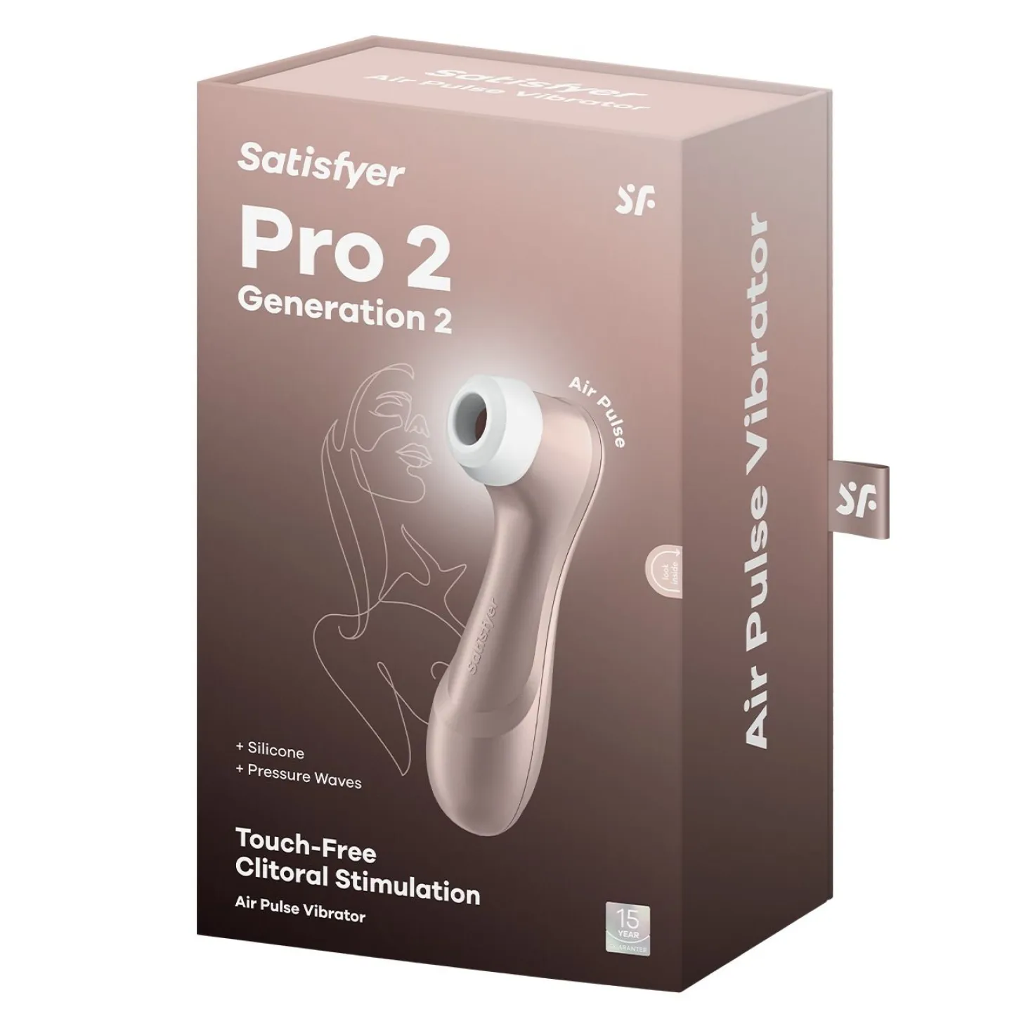 Satisfyer Pro 2 Génération 2 - Stimulateur clitoridien à air pulsé - Or
