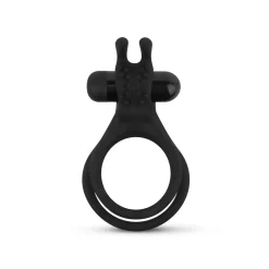 Share Ring - Double anneau pénien vibrant avec oreilles de lapin