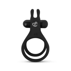 Share Ring - Double anneau pénien vibrant avec oreilles de lapin