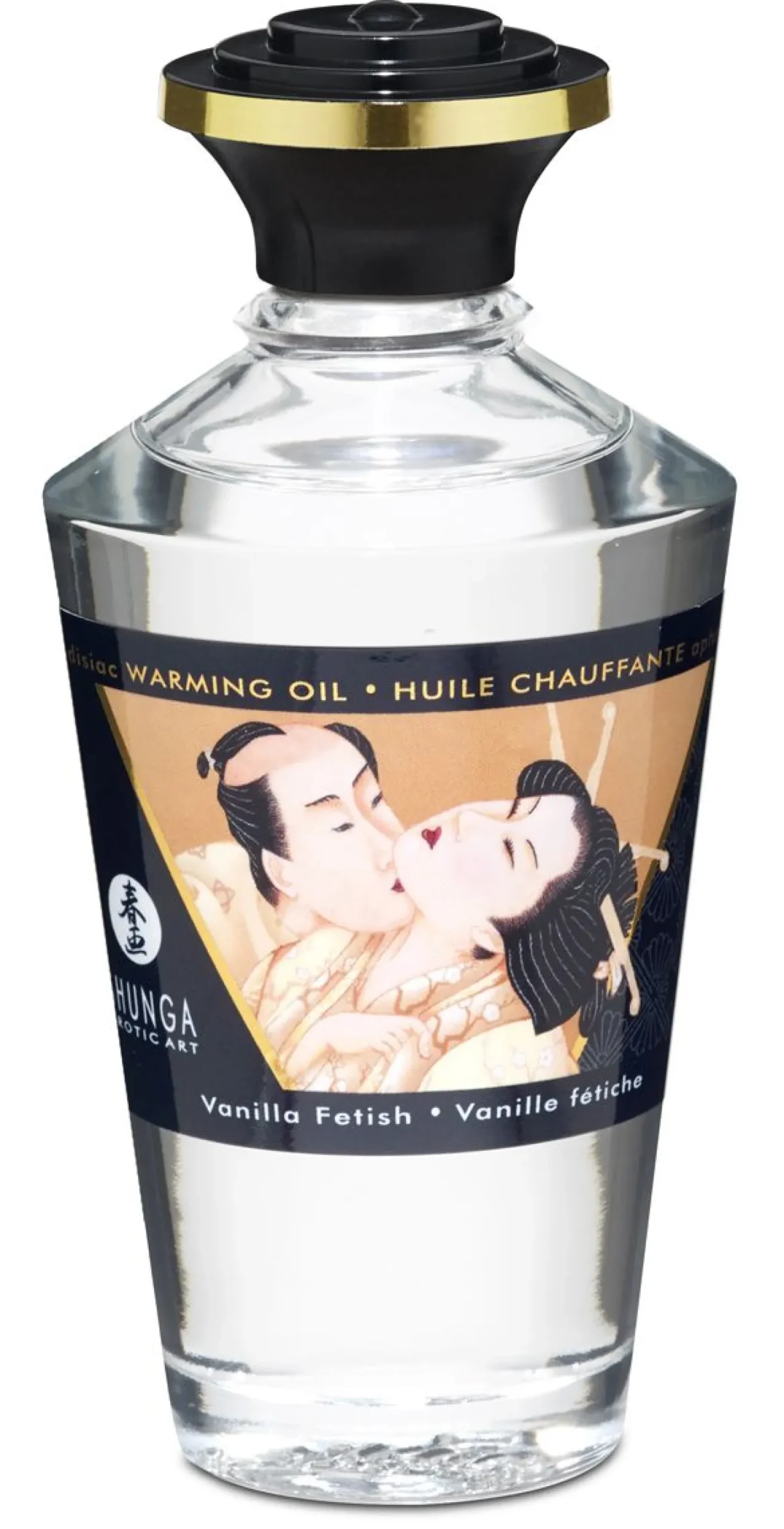 Shunga - Huile de massage chauffante aphrodisiaque - Vanille Fétiche - 100ml