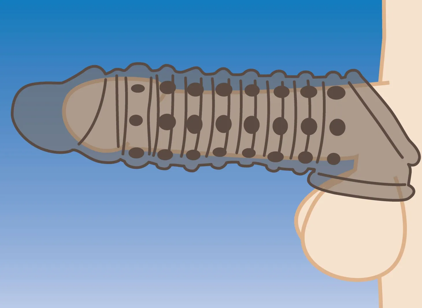 Size Matters - Gaine de penis - Fumé