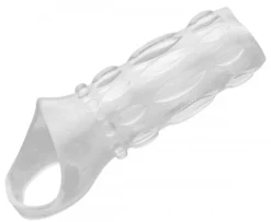 Size Matters - Gaine pénienne texturée - Transparent
