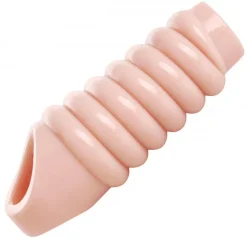 Size Matters - Manchon nervuré amplificateur de pénis très ample