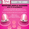 SIZE MATTERS - Stimulateurs de Mamelons - 4 Embouts