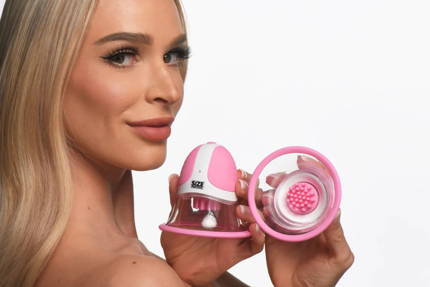 SIZE MATTERS - Stimulateurs de Mamelons - 4 Embouts