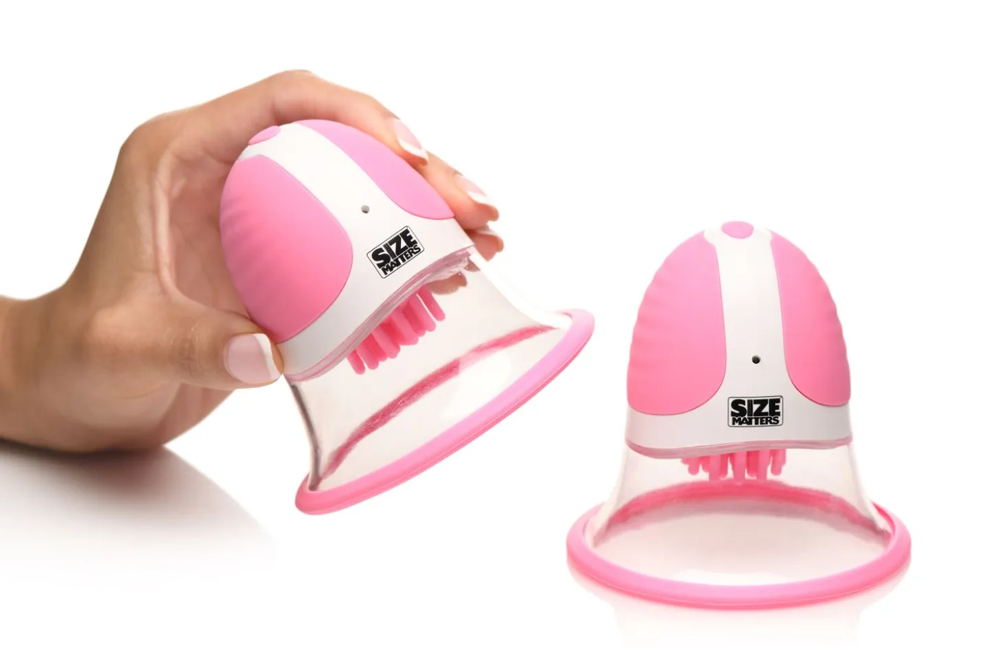 SIZE MATTERS - Stimulateurs de Mamelons - 4 Embouts