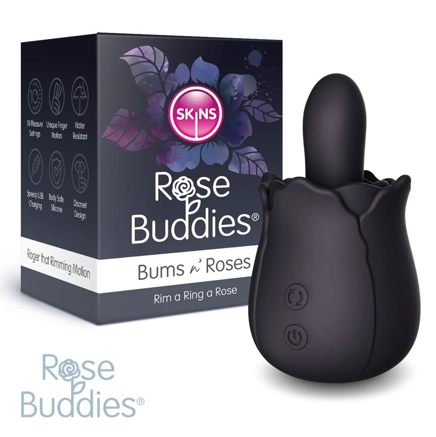 Skins Rose Buddies - Vibromasseur Anal Bums N Roses