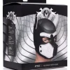 Spike Puppy BDSM Hood - Noir/Blanc