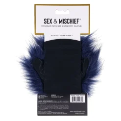 Sportsheets - Gant Sensory à Piques Cougar - Bleu