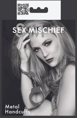 Sportsheets - Sex & Mischief Metal Handcuffs