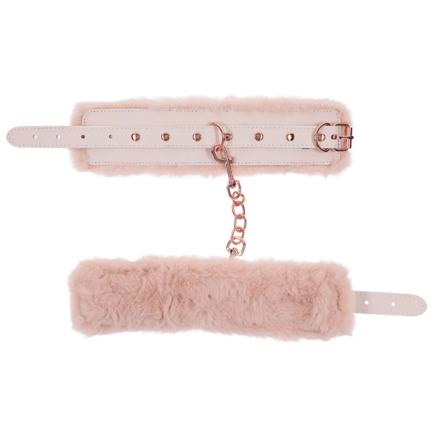 Sportsheets – S&M Peaches ‘n CreaMe Menottes en Fourrure – Cream