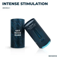 Stimulateur Cockring & Ball de Boners - Bleu
