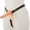 Strap-on avec gode vibrant