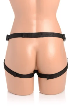 Strap U - Double Dildo avec Harnais - Violet