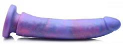 Strap U - Magic Stick Godemiché en silicone avec paillettes - 20 cm