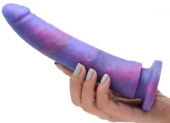 Strap U - Magic Stick Godemiché en silicone avec paillettes - 20 cm