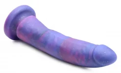 Strap U - Magic Stick Godemiché en silicone avec paillettes - 20 cm