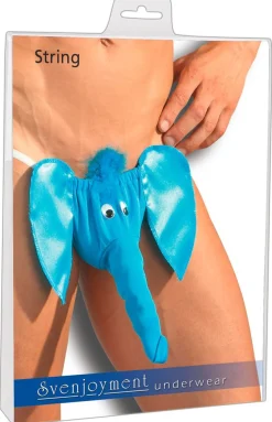 String éléphant homme