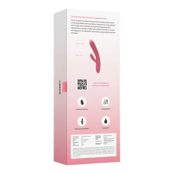 SVAKOM - Avery Vibromasseur Rabbit Pénétrant - Rose Fraise