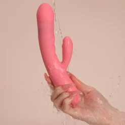 SVAKOM - Avery Vibromasseur Rabbit Pénétrant - Rose Fraise