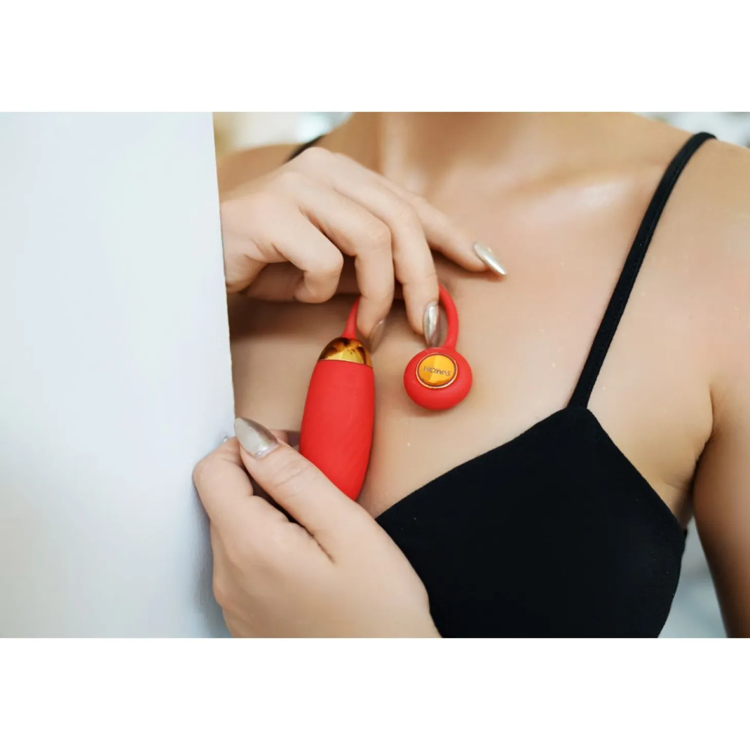 SVAKOM - Œuf vibrant connecté "Ella Neo"- Rouge