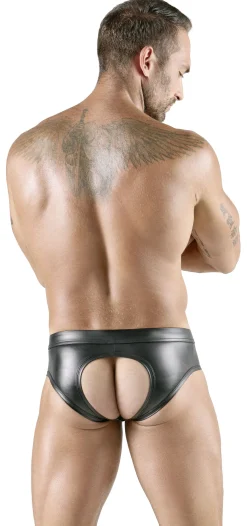 Svenjoyment – Culotte Ouverte au Dos – Noir