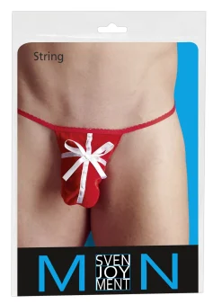 Svenjoyment – String au Design Cadeau – Rouge