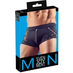 Svenjoyment Underwear - Boxer avec Zip et Chaîne - Noir