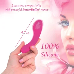 Swan Vibromasseur Mini Wand Rose