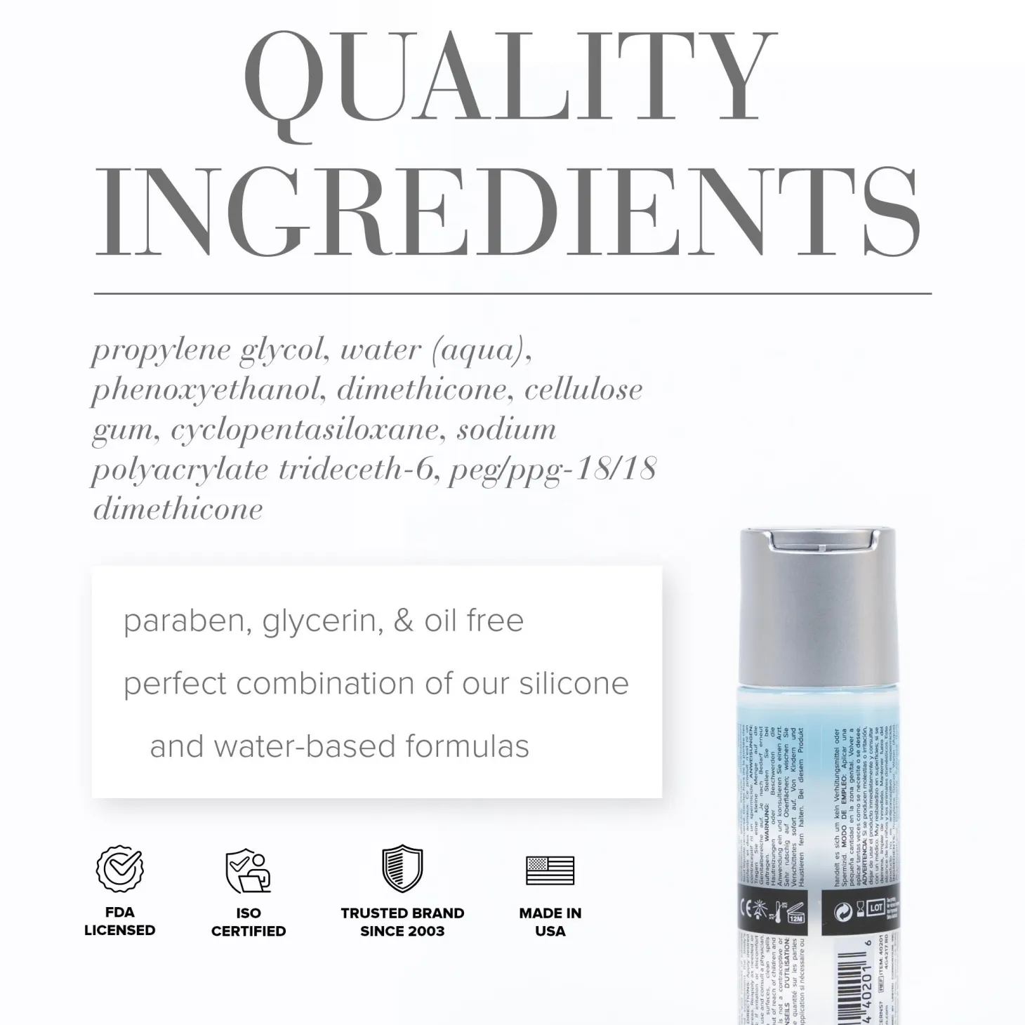 System JO - Lubrifiant Hybride Classique - 30 ml